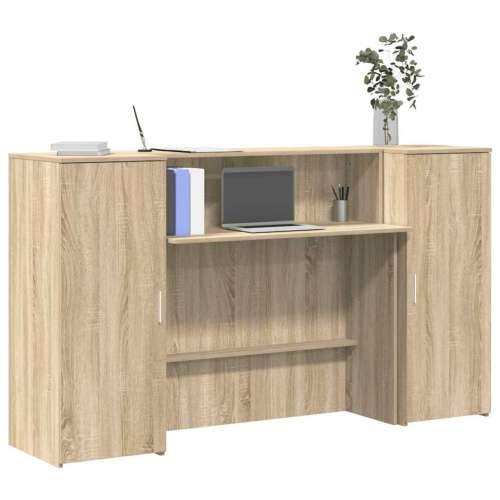 Recepcijski stol 180x50x103,5 cm od konstruiranog drva - sonoma hrast 180 x 50 x 103.5 cm Cijena