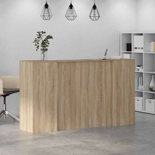 Recepcijski stol 180x50x103,5 cm od konstruiranog drva - sonoma hrast 180 x 50 x 103.5 cm Cijena