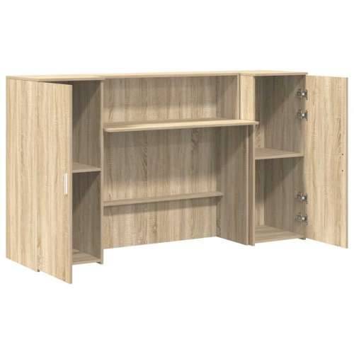 Recepcijski stol 180x50x103,5 cm od konstruiranog drva - sonoma hrast 180 x 50 x 103.5 cm Cijena