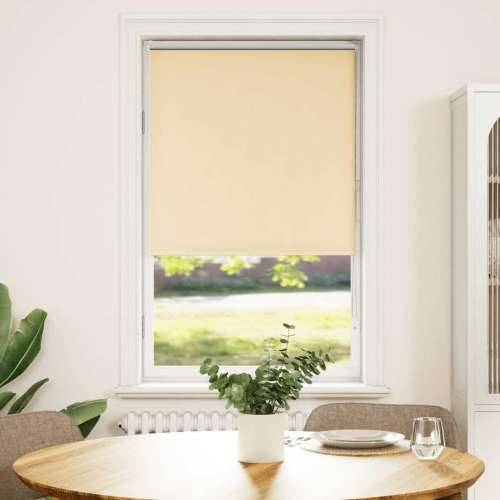 Rolo zavjesa Blackout Bež 75x130 cm Širina tkanine 70,7 cm - Bež 130 cm 75 cm Cijena
