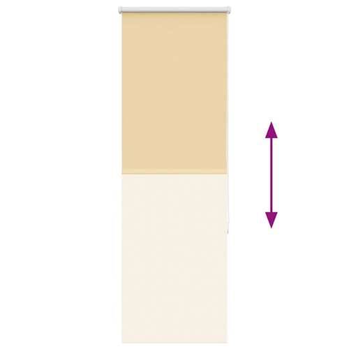 Rolo zavjesa Blackout Bež 60x150 cm Širina tkanine 55,7 cm - Bež 60 cm 150 cm Cijena
