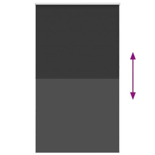 Rolo zavjesa Blackout Black 135x210 cm Širina tkanine 131,6 cm - Crna 210 cm 135 cm Cijena