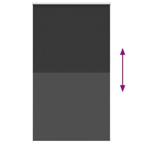 Rolo zavjesa Blackout Black 120x230 cm Širina tkanine 116,6 cm - Crna 120 cm 230 cm Cijena