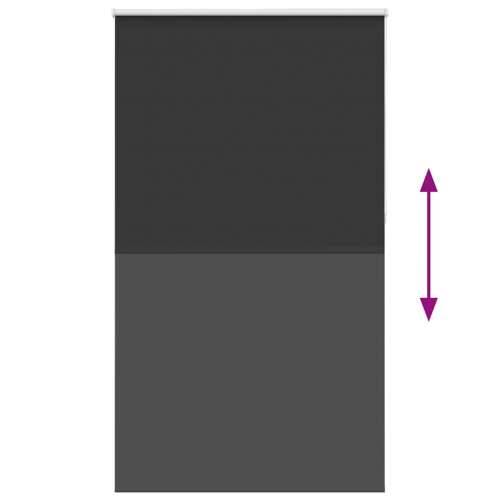 Rolo zavjesa Blackout Black 130x230 cm Širina tkanine 126,6 cm - Crna 130 cm 230 cm Cijena