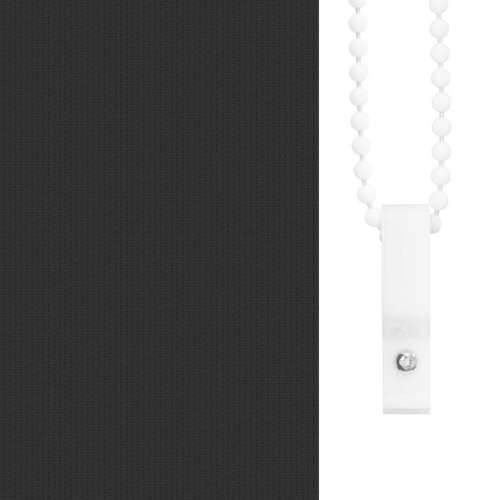 Rolo zavjesa Blackout Black 130x230 cm Širina tkanine 126,6 cm - Crna 130 cm 230 cm Cijena