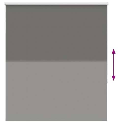 Rolo zavjesa Blackout siva 135x130 cm Širina tkanine 131,6 cm - Siva 135 cm 130 cm Cijena