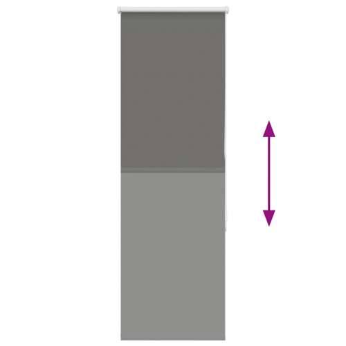 Rolo zavjesa Blackout siva 40x150 cm Širina tkanine 35,7 cm - Siva 40 cm 150 cm Cijena