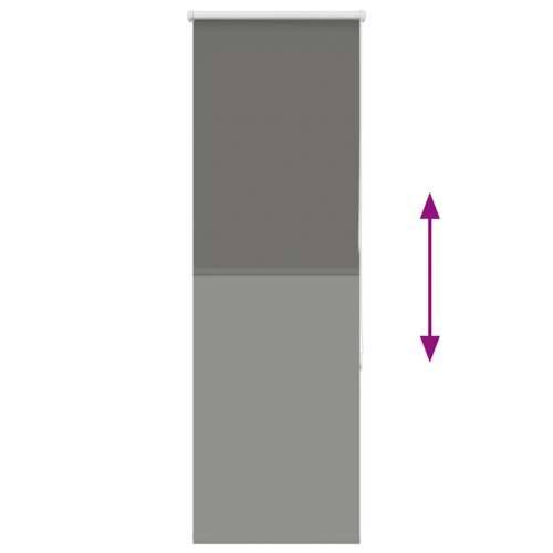 Rolo zavjesa Blackout siva 40x175 cm Širina tkanine 35,7 cm - Siva 40 cm 175 cm Cijena