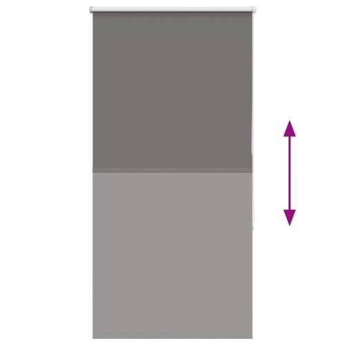Rolo zavjesa Blackout siva 75x175 cm Širina tkanine 70,7 cm - Siva 75 cm 175 cm Cijena