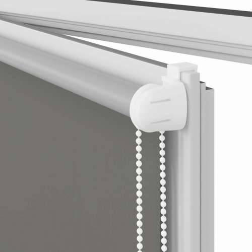 Rolo zavjesa Blackout siva 75x175 cm Širina tkanine 70,7 cm - Siva 75 cm 175 cm Cijena