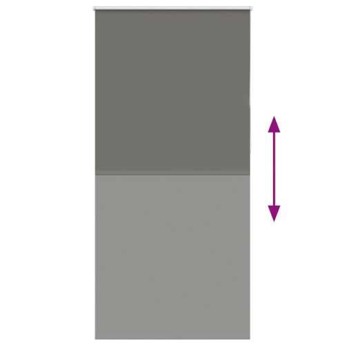 Rolo zavjesa Blackout siva 100x210 cm Širina tkanine 95,7 cm - Siva 100 cm 210 cm Cijena