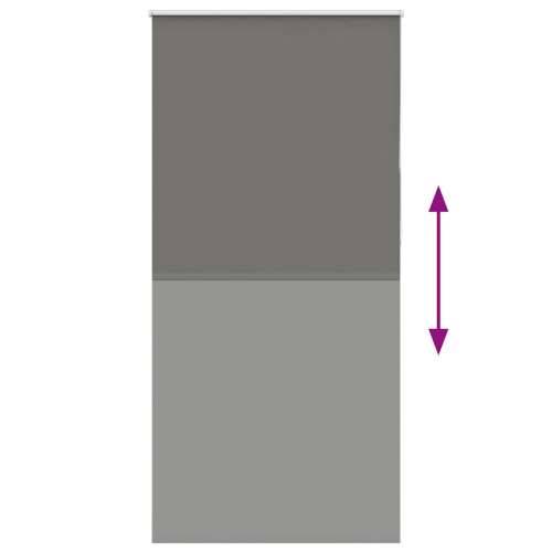 Rolo zavjesa Blackout siva 110x210 cm Širina tkanine 105,7 cm - Siva 110 cm 210 cm Cijena