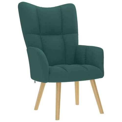Stolica za opuštanje od tkanine tamnozelena - Tamnozelena 1 without stool Cijena