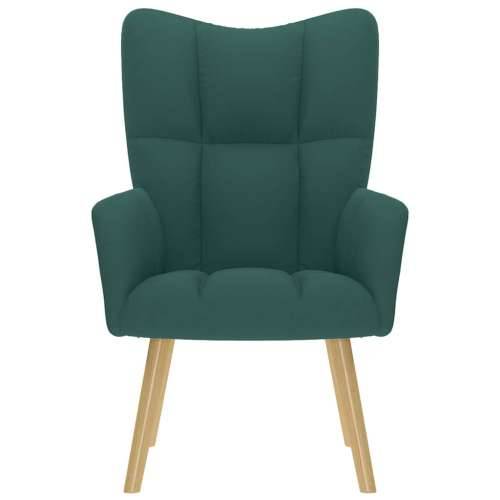 Stolica za opuštanje od tkanine tamnozelena - Tamnozelena 1 without stool Cijena