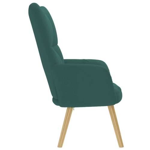 Stolica za opuštanje od tkanine tamnozelena - Tamnozelena 1 without stool Cijena