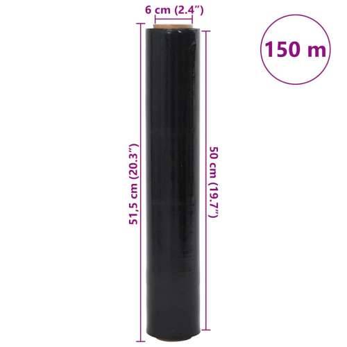 rastezljiva folija 2 kom crna 20 μm 50 cm x 150 m - Crna 50 cm x 150 m 2 Cijena