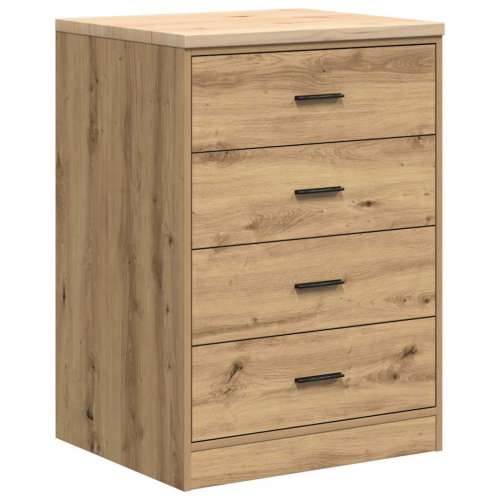 Garažni ormar za odlaganje 60x51x85 cm masivne borovine - artisian oak 60 x 51 x 85 cm 1 4 darwers Cijena