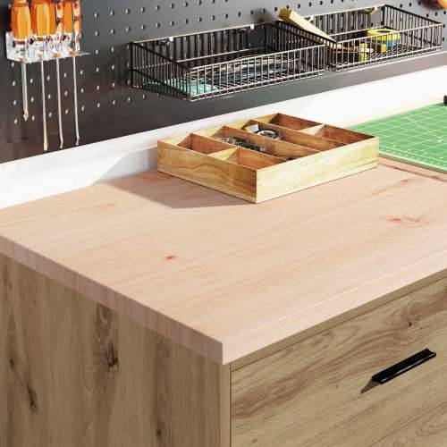Garažni ormar za odlaganje 60x51x85 cm masivne borovine - artisian oak 60 x 51 x 85 cm 1 4 darwers Cijena