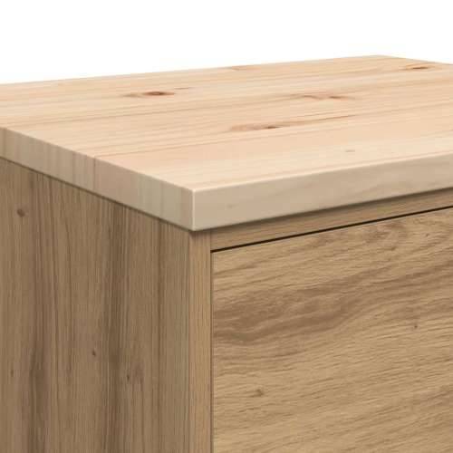 Garažni ormar za odlaganje 60x51x85 cm masivne borovine - artisian oak 60 x 51 x 85 cm 1 4 darwers Cijena