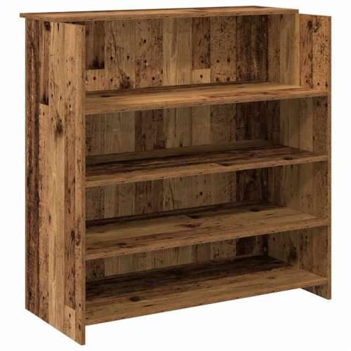Recepcijski stol 100x50x103,5 cm od konstruiranog drva - Staro drvo 100 x 50 x 103.5 cm Cijena
