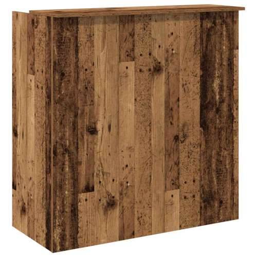 Recepcijski stol 100x50x103,5 cm od konstruiranog drva - Staro drvo 100 x 50 x 103.5 cm Cijena