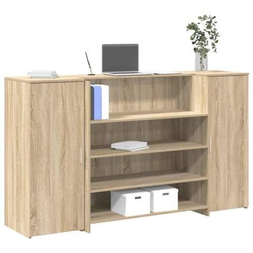 Recepcijski stol 180x50x103,5 cm od konstruiranog drva - sonoma hrast 180 x 50 x 103.5 cm Cijena