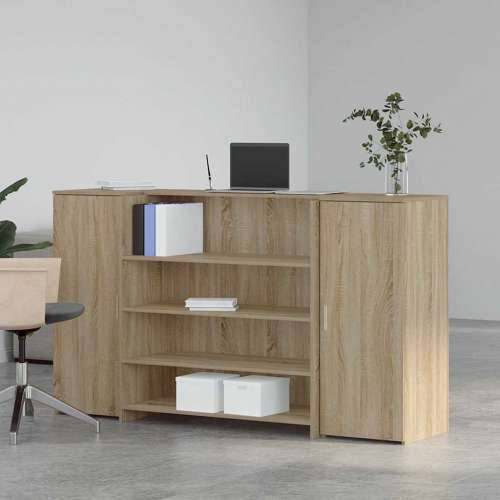 Recepcijski stol 180x50x103,5 cm od konstruiranog drva - sonoma hrast 180 x 50 x 103.5 cm Cijena