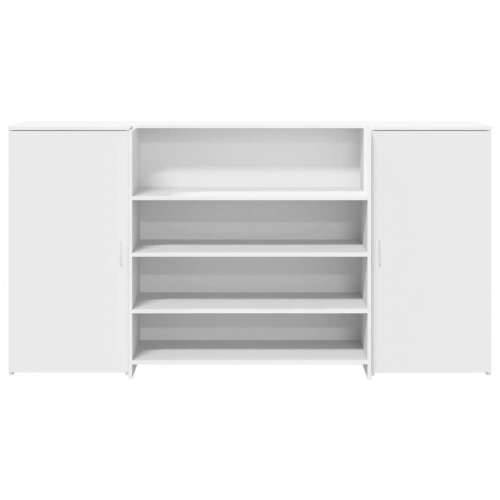 Recepcijski stol bijeli 200x50x103,5 cm od konstruiranog drva - Bijela 200 x 50 x 103.5 cm Cijena