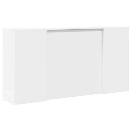 Recepcijski stol bijeli 200x50x103,5 cm od konstruiranog drva - Bijela 200 x 50 x 103.5 cm Cijena