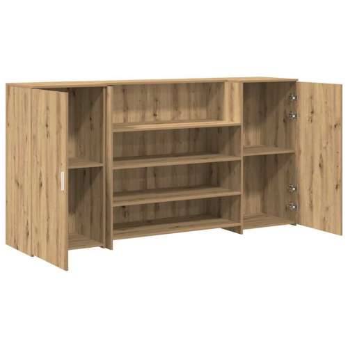 Recepcijski stol 200x50x103,5 cm od konstruiranog drva - hrast artisan 200 x 50 x 103.5 cm Cijena
