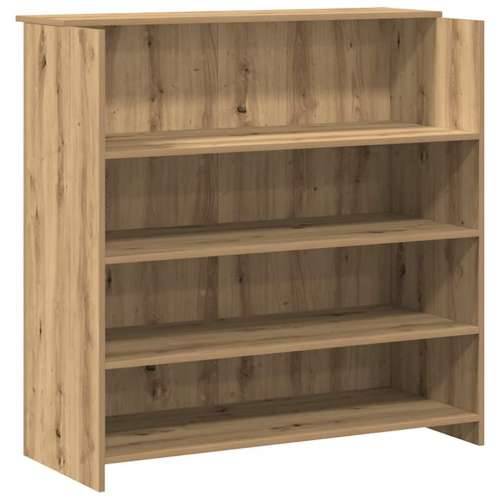 Recepcijski stol 200x50x103,5 cm od konstruiranog drva - hrast artisan 200 x 50 x 103.5 cm Cijena