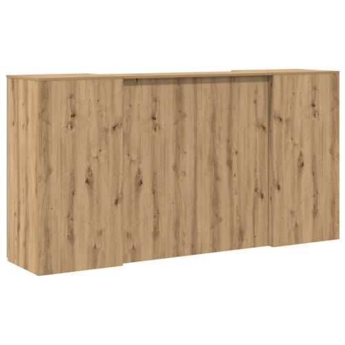Recepcijski stol 200x50x103,5 cm od konstruiranog drva - hrast artisan 200 x 50 x 103.5 cm Cijena