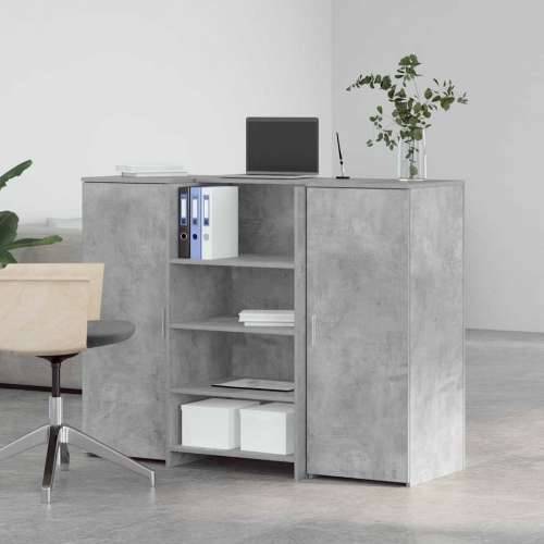 Recepcijski stol 135x50x103,5 cm konstruiranog drva - Beton siva 135 x 50 x 103.5 cm Cijena