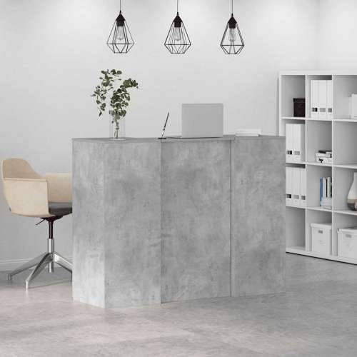 Recepcijski stol 135x50x103,5 cm konstruiranog drva - Beton siva 135 x 50 x 103.5 cm Cijena