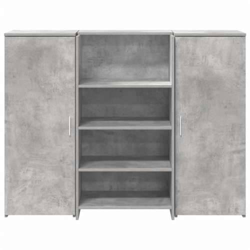 Recepcijski stol 135x50x103,5 cm konstruiranog drva - Beton siva 135 x 50 x 103.5 cm Cijena