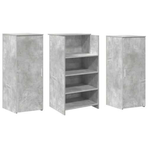 Recepcijski stol 135x50x103,5 cm konstruiranog drva - Beton siva 135 x 50 x 103.5 cm Cijena