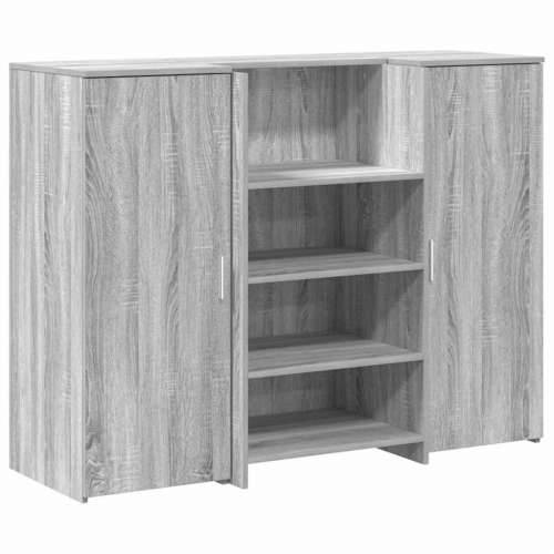 Recepcijski stol 135x50x103,5 cm od konstruiranog drva - Sivi hrast sonoma 135 x 50 x 103.5 cm Cijena