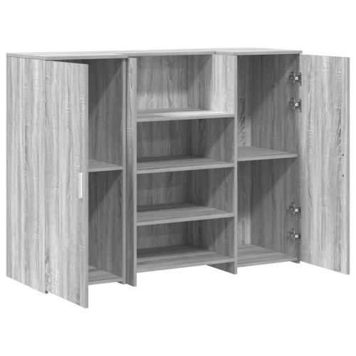 Recepcijski stol 135x50x103,5 cm od konstruiranog drva - Sivi hrast sonoma 135 x 50 x 103.5 cm Cijena