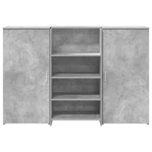 Recepcijski stol 155x50x103,5 cm konstruiranog drva - Beton siva 155 x 50 x 103.5 cm Cijena