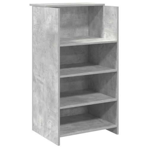 Recepcijski stol 155x50x103,5 cm konstruiranog drva - Beton siva 155 x 50 x 103.5 cm Cijena