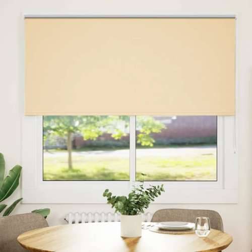 Rolo zavjesa Blackout Bež 155x130 cm Širina tkanine 151,6 cm - Bež 130 cm 155 cm Cijena