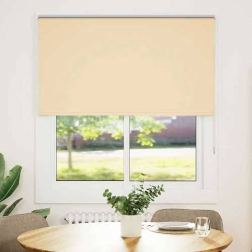 Rolo zavjesa Blackout Bež 120x175 cm Širina tkanine 116,6 cm - Bež 120 cm 175 cm Cijena