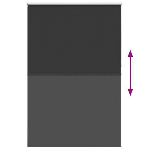 Rolo zavjesa Blackout Black 155x230 cm Širina tkanine 151,6 cm - Crna 155 cm 230 cm Cijena