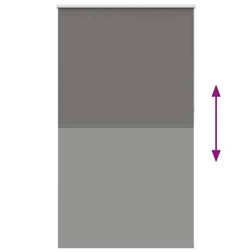 Rolo zavjesa Blackout siva 135x210 cm Širina tkanine 131,6 cm - Siva 135 cm 210 cm Cijena