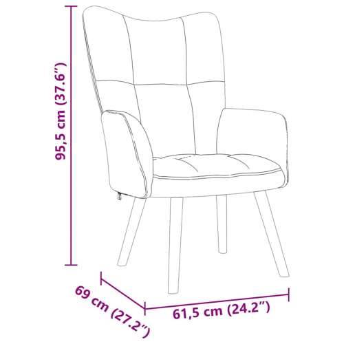 Stolica za opuštanje od tkanine tamnosiva - Tamno siva 1 without stool Cijena