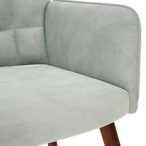 Stolica za opuštanje svjetlosiva baršunasta - Svjetlosiva 1 without stool Cijena