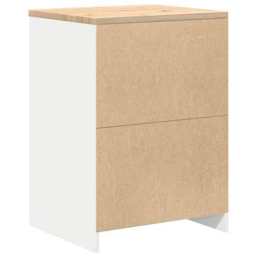 Garažni ormar za odlaganje bijeli 60x51x85 cm masivne borovine - Bijela 60 x 51 x 85 cm 1 4 darwers Cijena