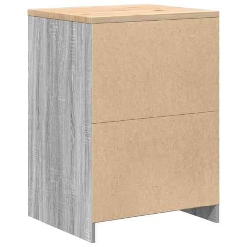 Garažni ormar za odlaganje 60x51x85 cm masivne borovine - Sivi hrast sonoma 60 x 51 x 85 cm 1 4 darwers Cijena