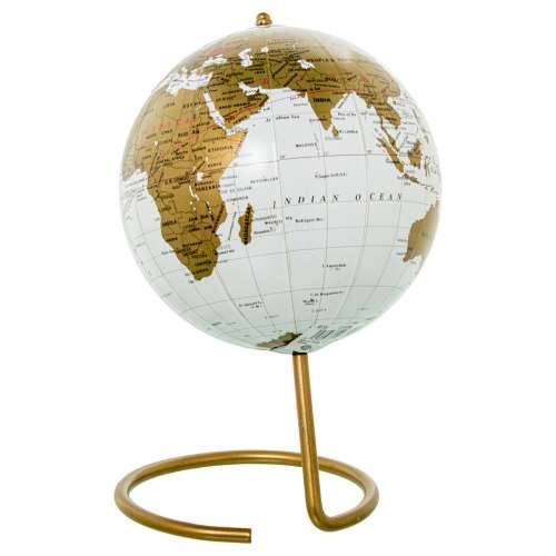 Globus Alexandra House Living zlatan Metal 16 x 25 x 16 cm Cijena