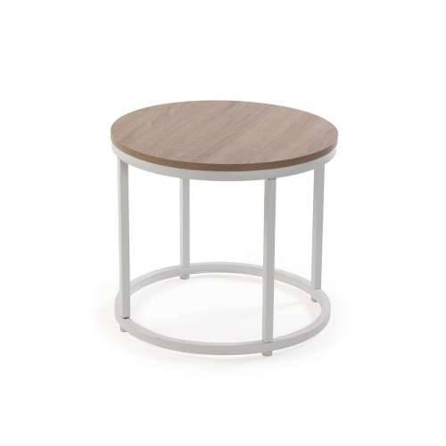 Set od dvije stolice Versa Aurea Bijela 48 x 48 x 42 cm 80 x 80 x 48 cm Cijena